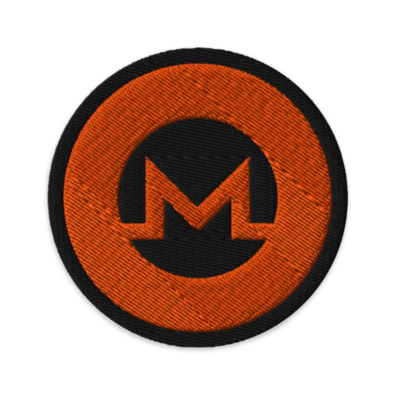 Monero V2 Embroidered Patch