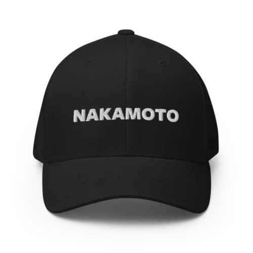 NAKAMOTO Closed-Back Cap