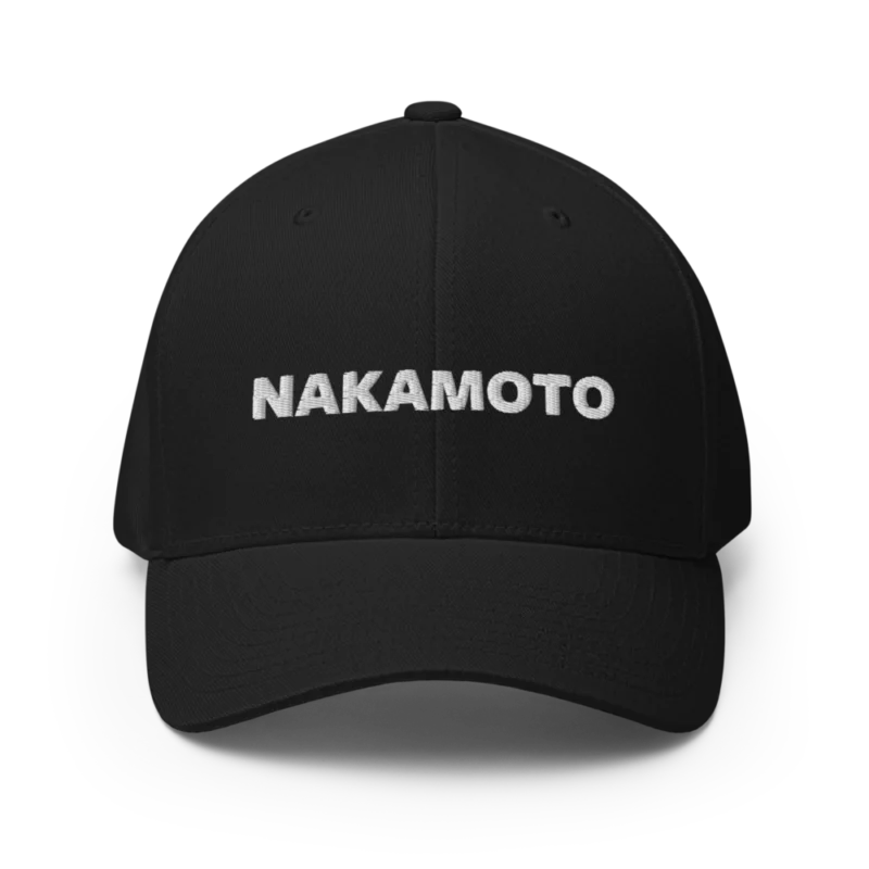 NAKAMOTO Closed-Back Cap