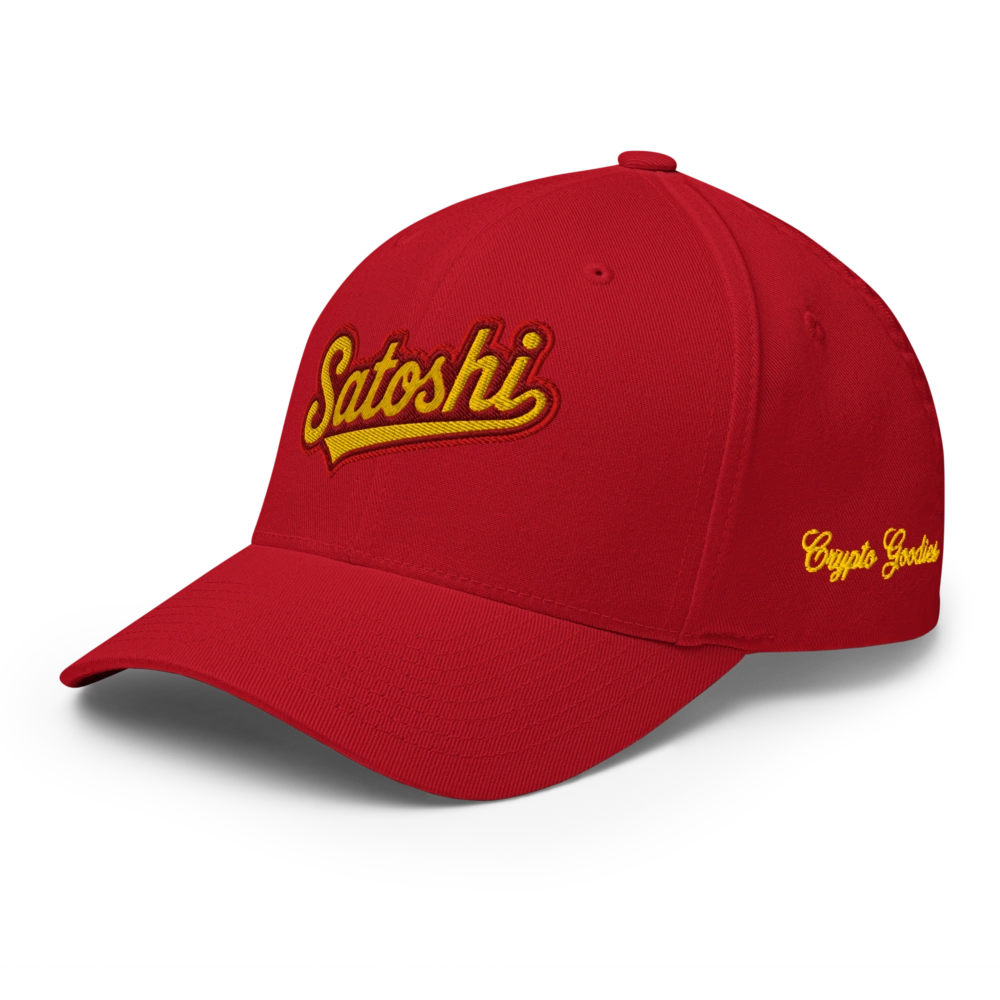 Satoshi x Stacking Sats Closed-Back Cap