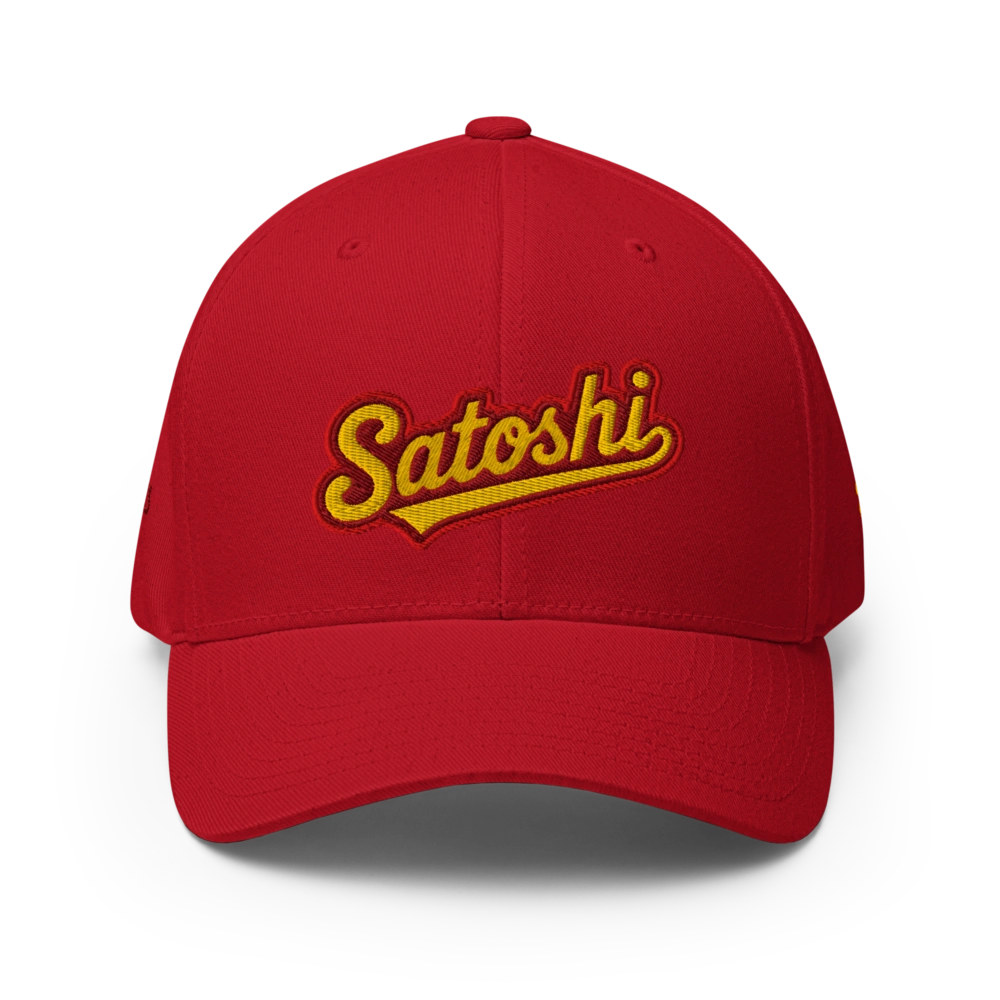 Satoshi X Stacking Sats Closed-Back Cap