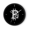 Skull of Satoshi Wall Clock