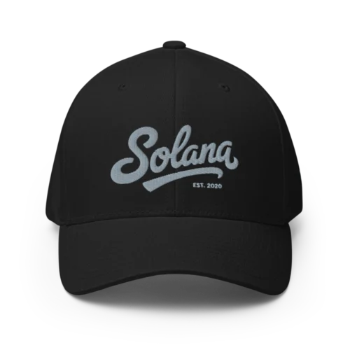 Solana Signature Closed-Back Cap