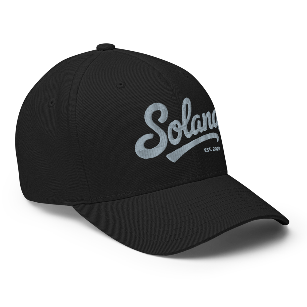 Solana Signature Closed-Back Cap