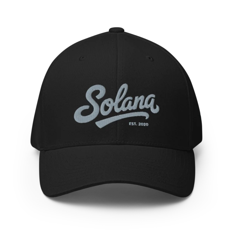 Solana Signature Closed-Back Cap
