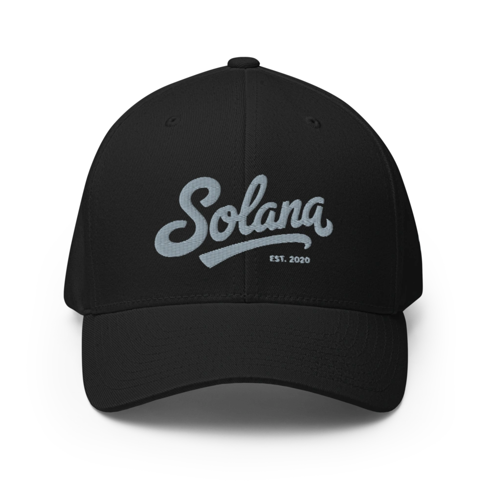Solana Signature Closed-Back Cap