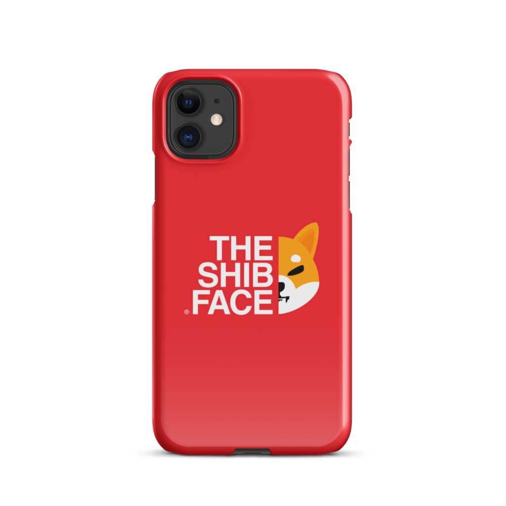 The SHIB Face Snap Case for iPhone®