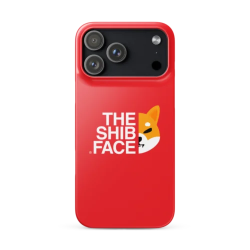 The SHIB Face Snap Case for iPhone®