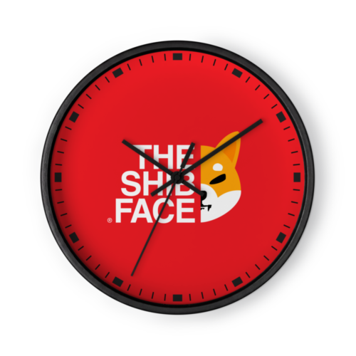 The SHIB Face Wall Clock