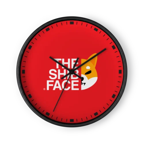 The SHIB Face Wall Clock