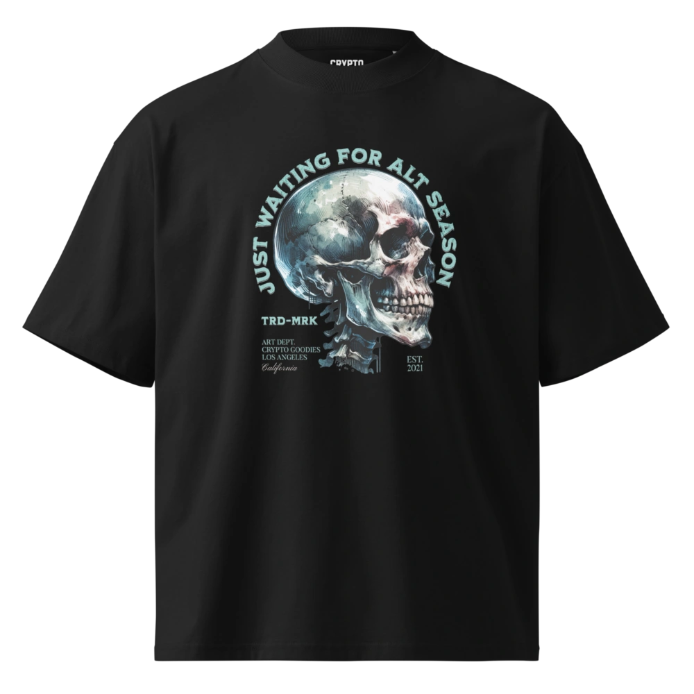 Shop - Unisex Organic Oversized High Neck Blaster 2.0 T Shirt Black Front 6A64Fa0F7Ff8B