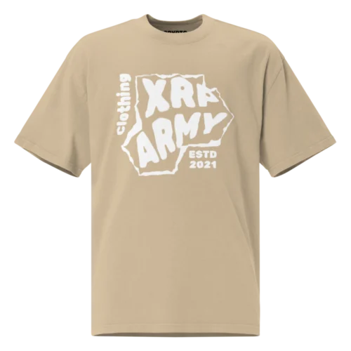 XRP Army Oversized Faded T-Shirt