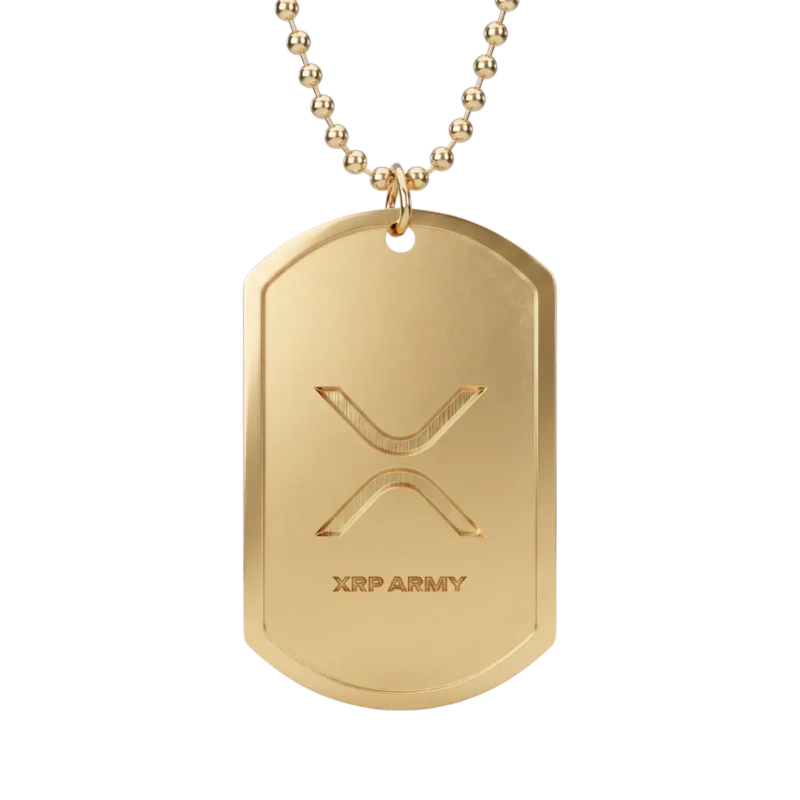 XRP Dog Tag Necklace