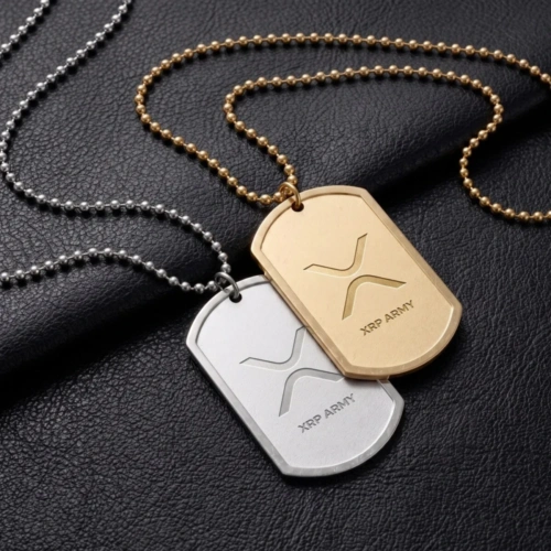 XRP Dog Tag Necklace