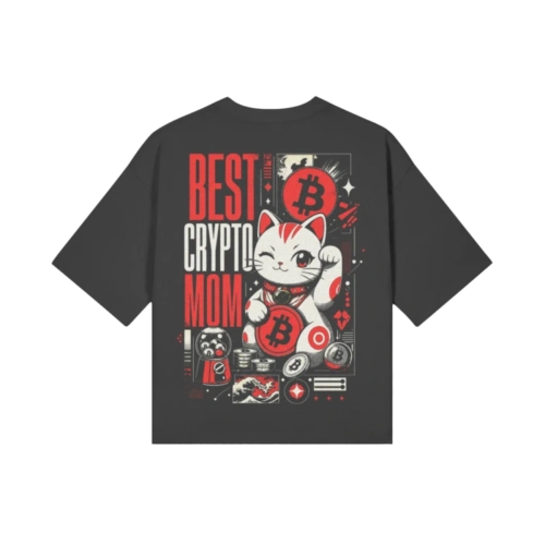 Best Crypto Mom Oversized T-Shirt