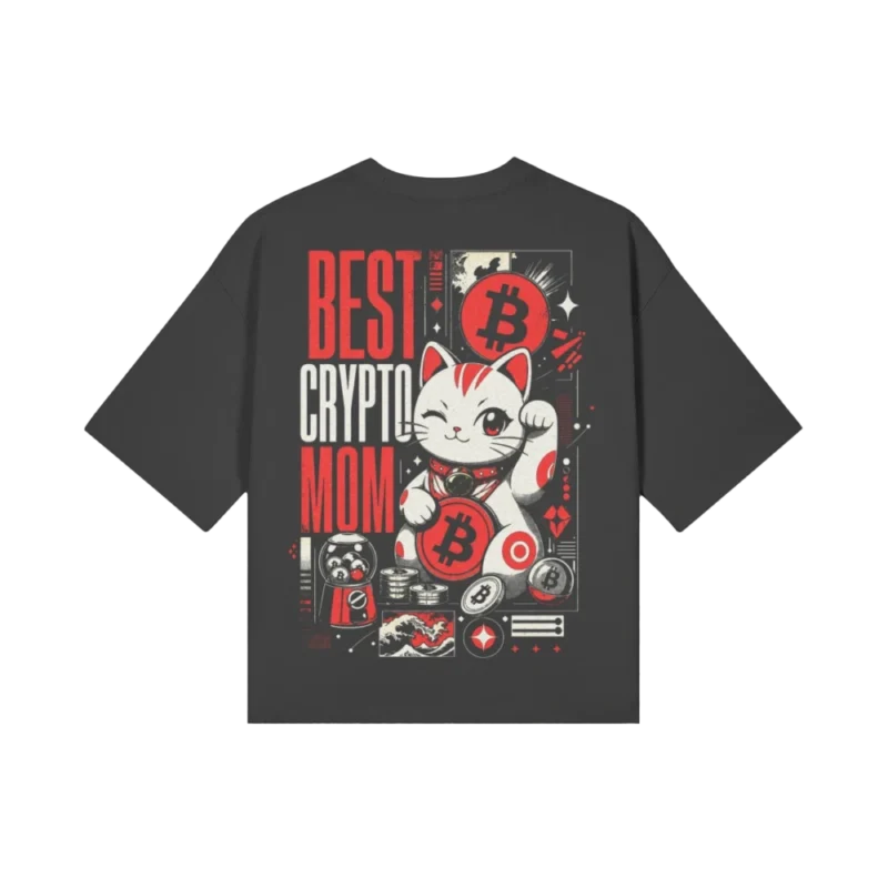 Best Crypto Mom Oversized T-Shirt