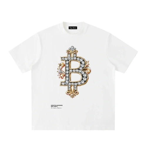 Bitcoin Bling-Bling Heavyweight Vintage T-Shirt