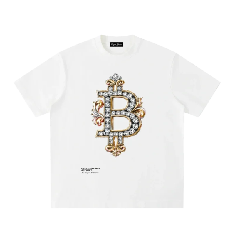 Bitcoin Bling-Bling Heavyweight Vintage T-Shirt