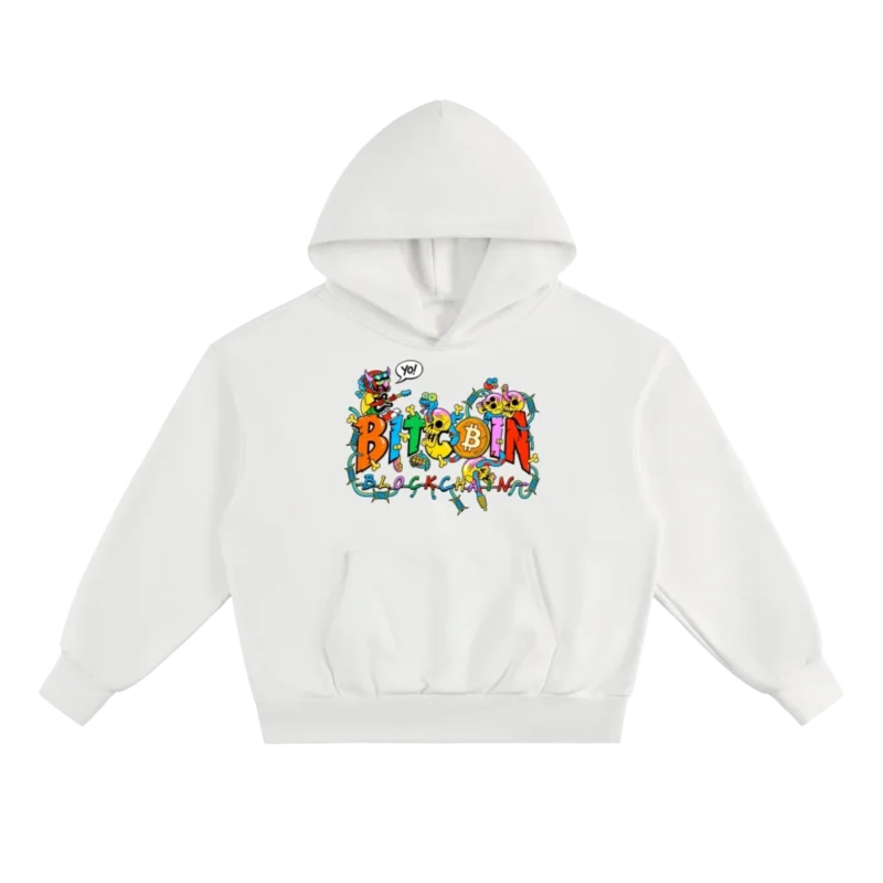 Bitcoin Block Party Heavyweight Fleece Hoodie