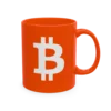 Bitcoin Bold Orange Mug