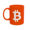 Bitcoin Bold Orange Mug
