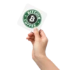 Bitcoin Coffee Cork-Back Coaster