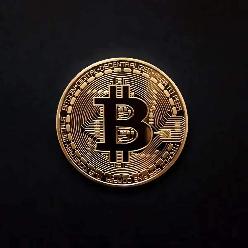 Bitcoin Collector’s Coin with Acrylic Display Case