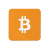 Bitcoin Cork-Back Coaster