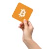 Bitcoin Cork-Back Coaster