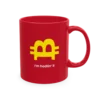 Bitcoin: I'm Hodlin' It Red Mug