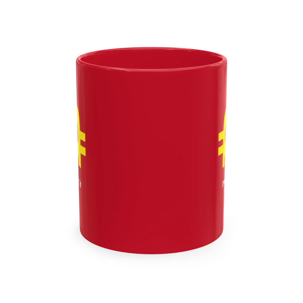 Bitcoin: I'm Hodlin' It Red Mug