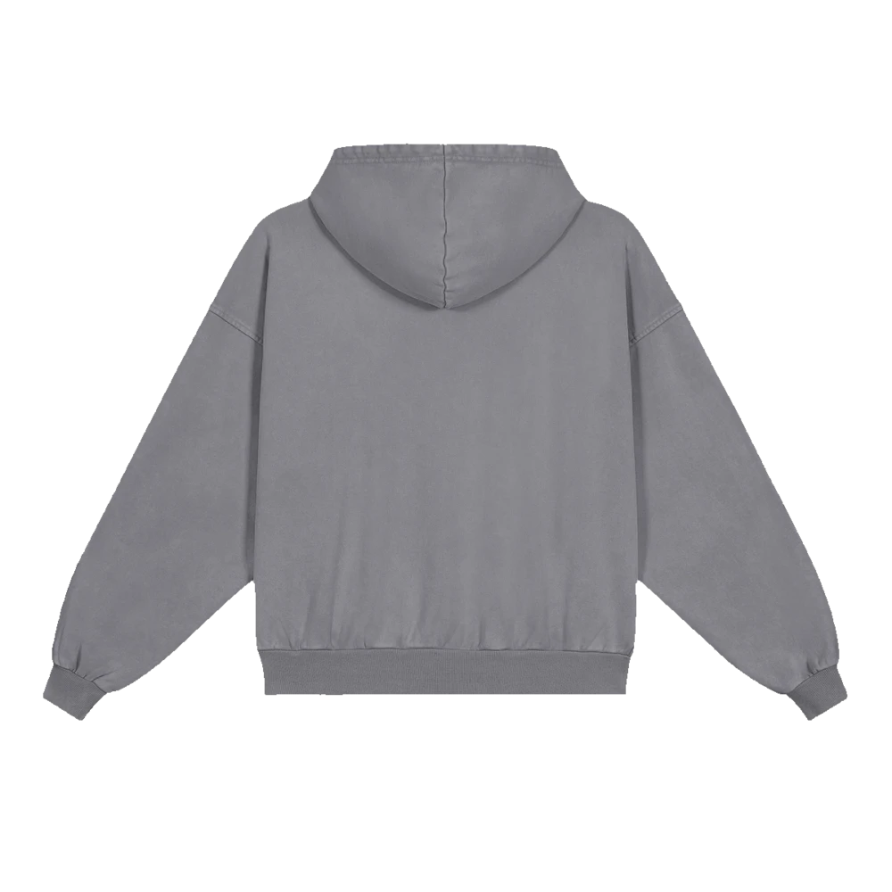 Bitcoin Robbery Faded Boxy Hoodie