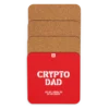 Crypto Dad Cork-Back Coaster