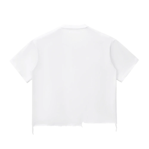 Crypto Gains Raw-Hem Boxy T-shirt