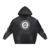 Crypto Goodies Vintage Washed Frayed Fleece Hoodie