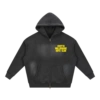 Crypto Millionaire Boys Club Zipper Boxy Fleece Hoodie