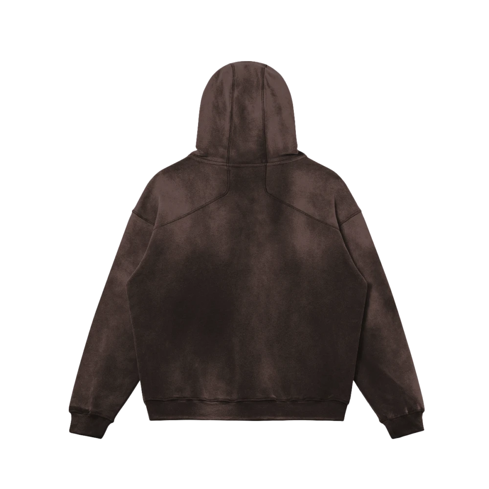 Crypto Millionaire Super Heavyweight Sun Faded Hoodie