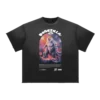 Dogezilla Sun Fade Raw Edge Oversized T-Shirt