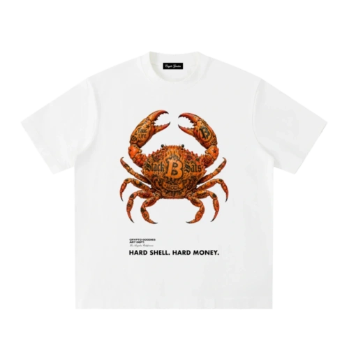 Hard Shell. Hard Money. Heavyweight Vintage T-Shirt