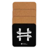 Hedera Hashgraph (JPN) Cork-Back Coaster