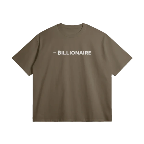I AM BILLIONAIRE Oversized Tee