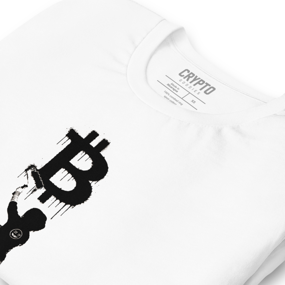 Painting The Bitcoin T-Shirt