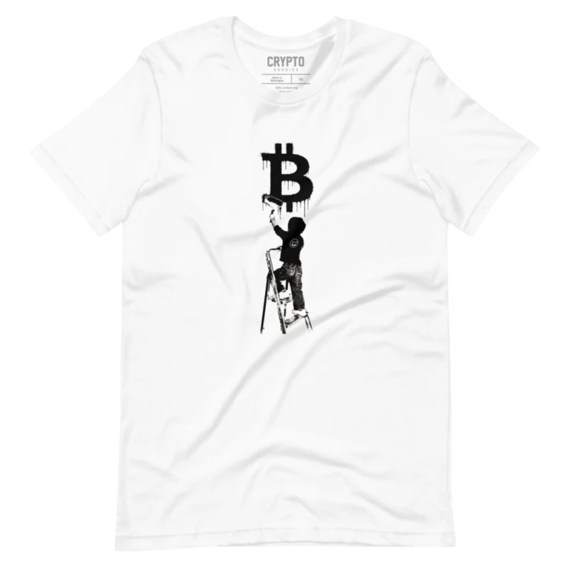 Painting The Bitcoin T-Shirt