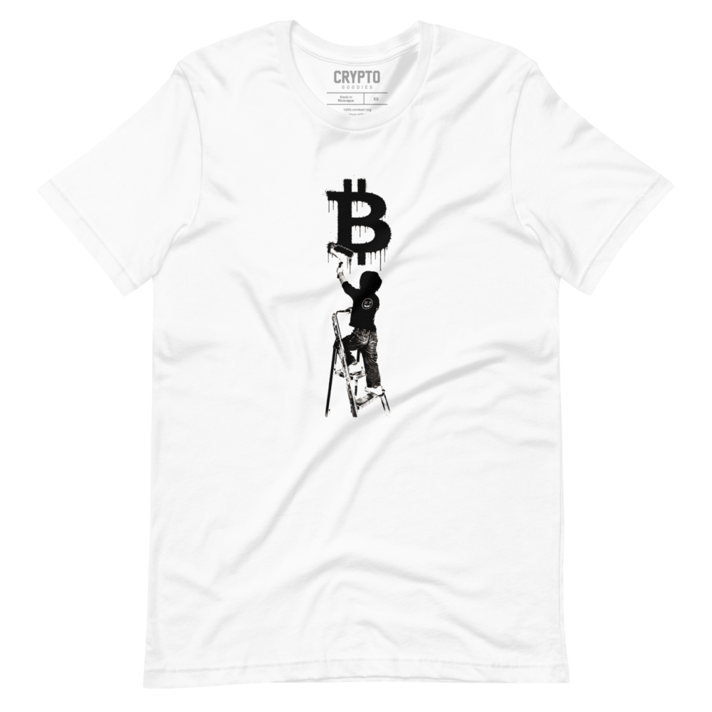Painting The Bitcoin T-Shirt