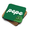 Pepe Cork-Back Coaster