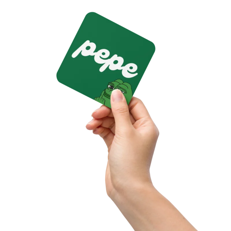 Pepe Cork-Back Coaster