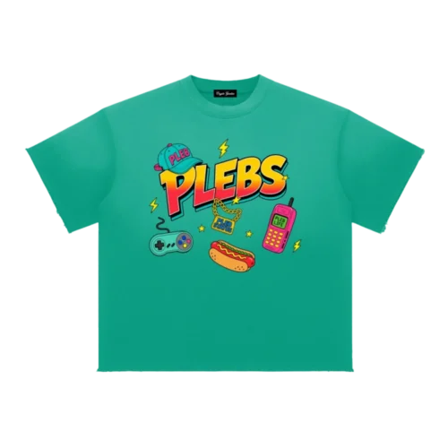 Plebs Life Sun Fade Raw Edge T-Shirt