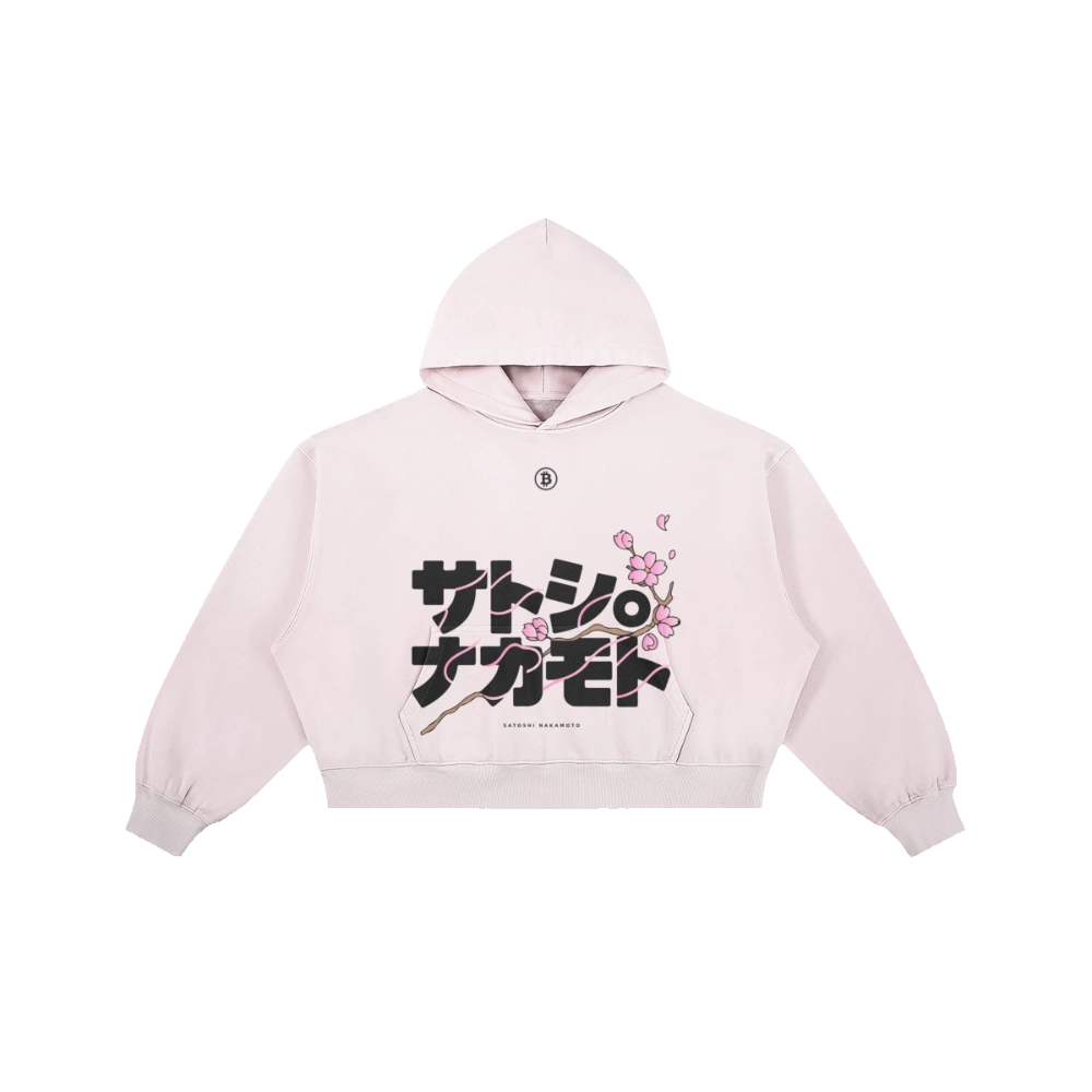 Satoshi Nakamoto (JPN) Boxy Faded Hoodie