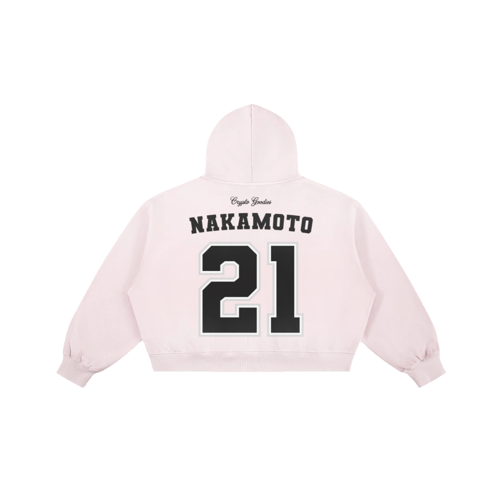 Satoshi Nakamoto (JPN) Boxy Faded Hoodie