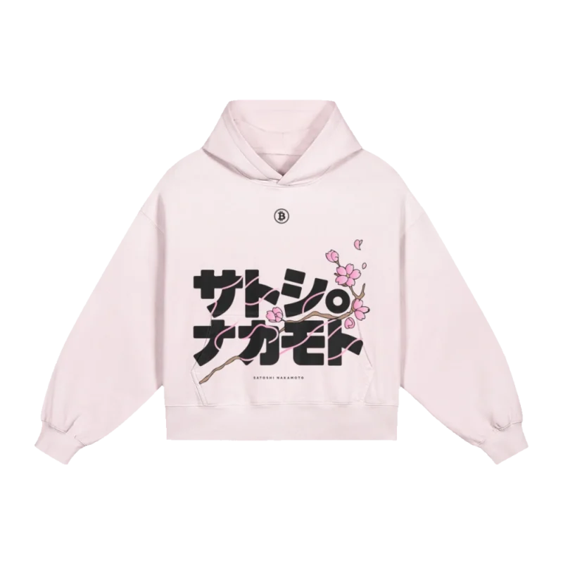 Satoshi Nakamoto (JPN) Boxy Faded Hoodie